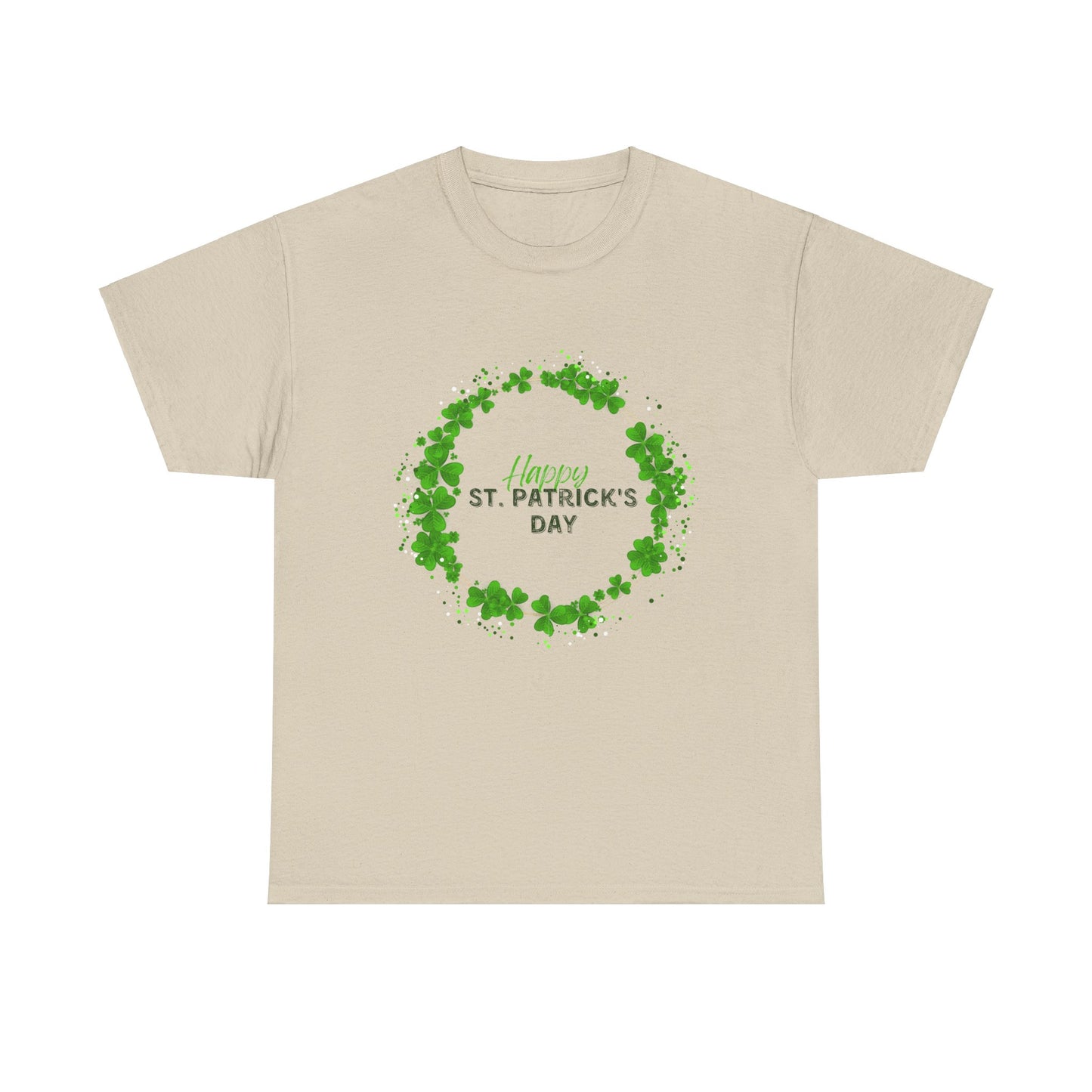 St. Pat's Wreath Unisex Heavy Cotton Tee