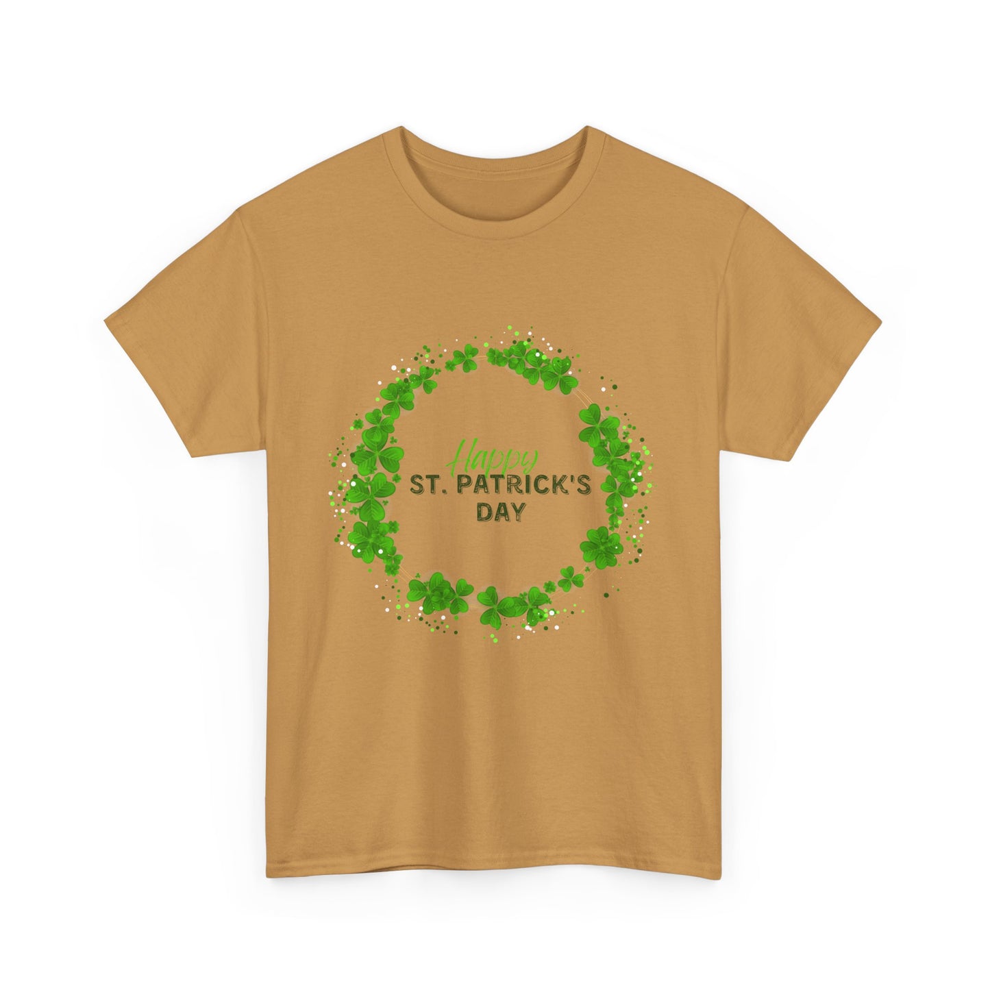 St. Pat's Wreath Unisex Heavy Cotton Tee
