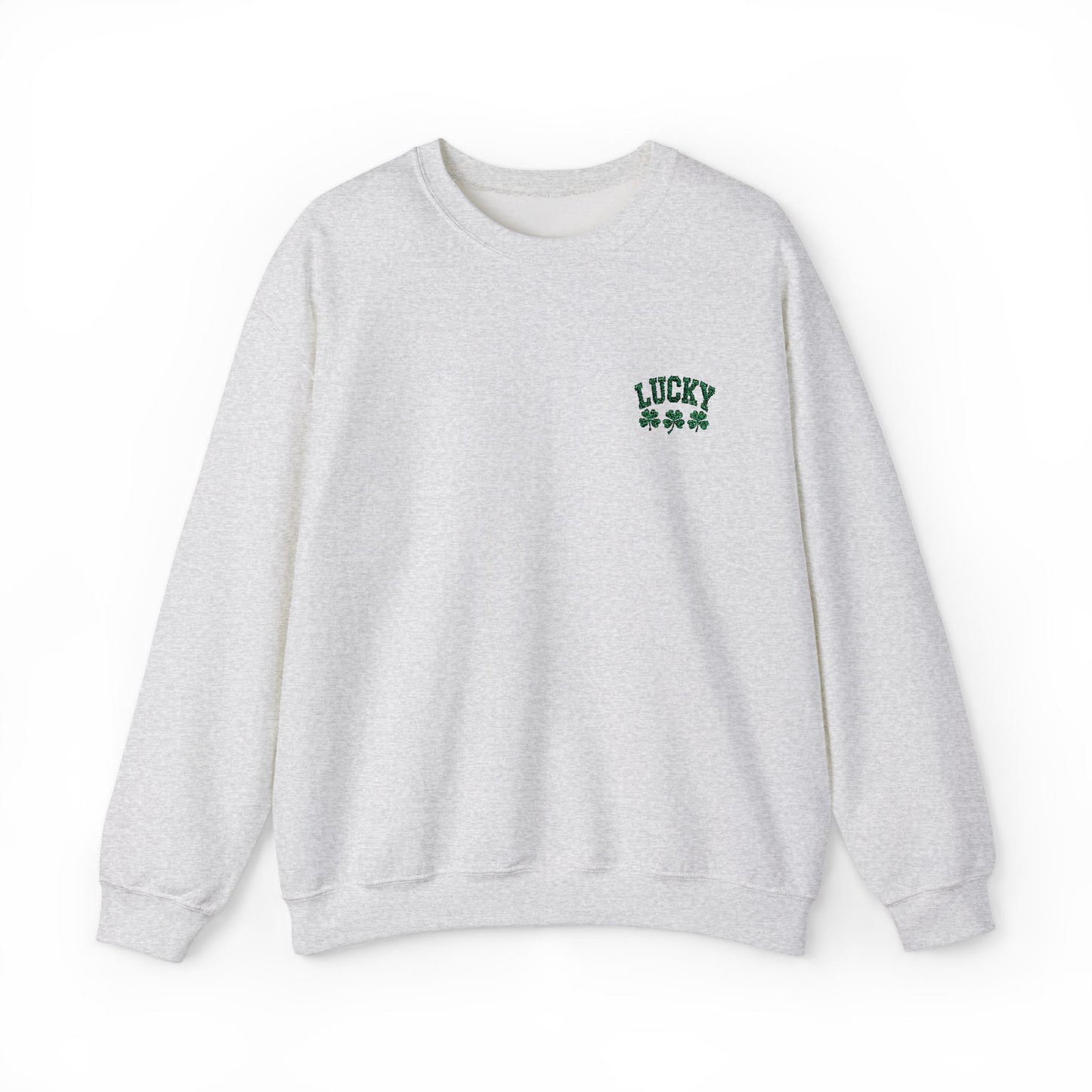 Lucky (embroidered) Unisex Heavy Blend™ Crewneck Sweatshirt