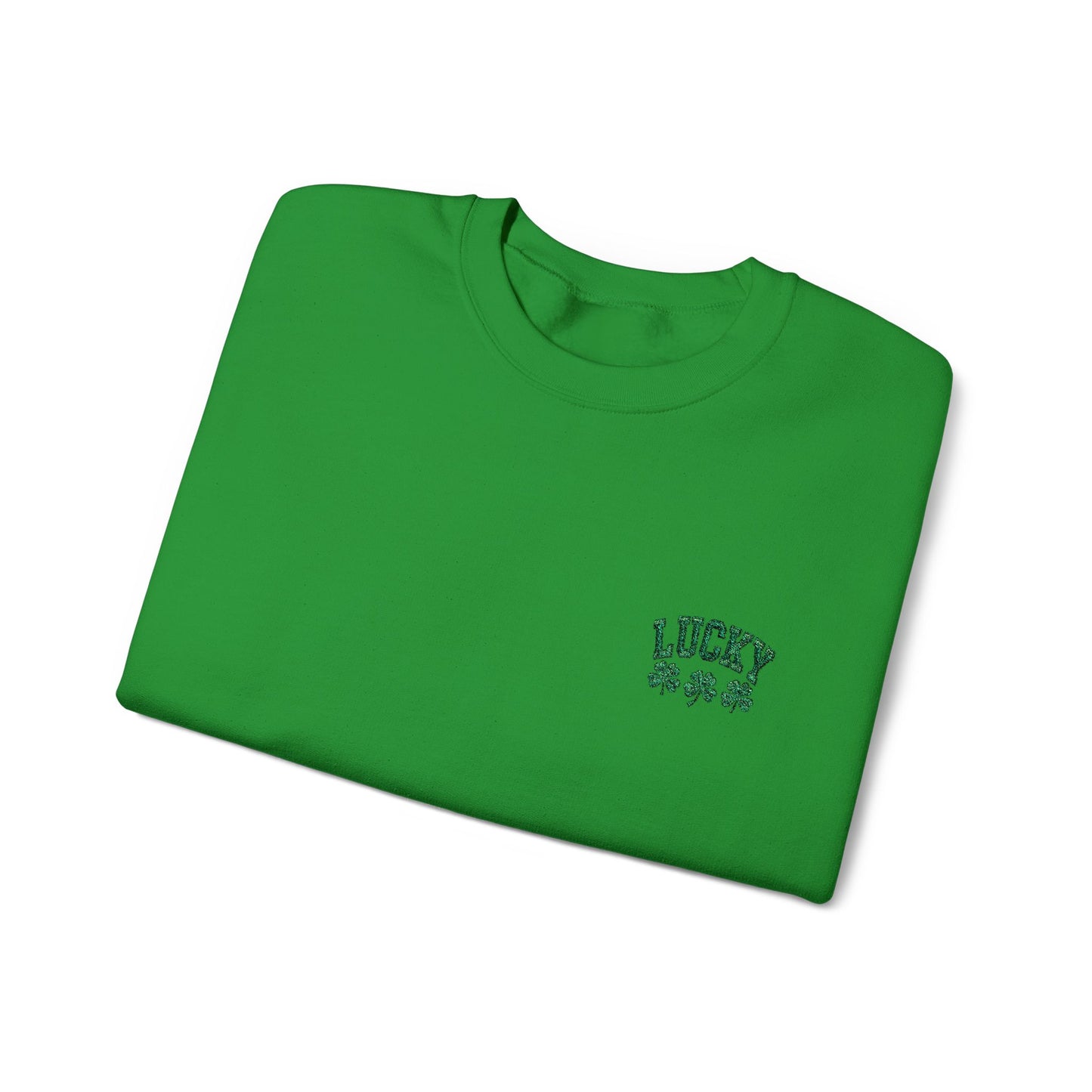 Lucky (embroidered) Unisex Heavy Blend™ Crewneck Sweatshirt
