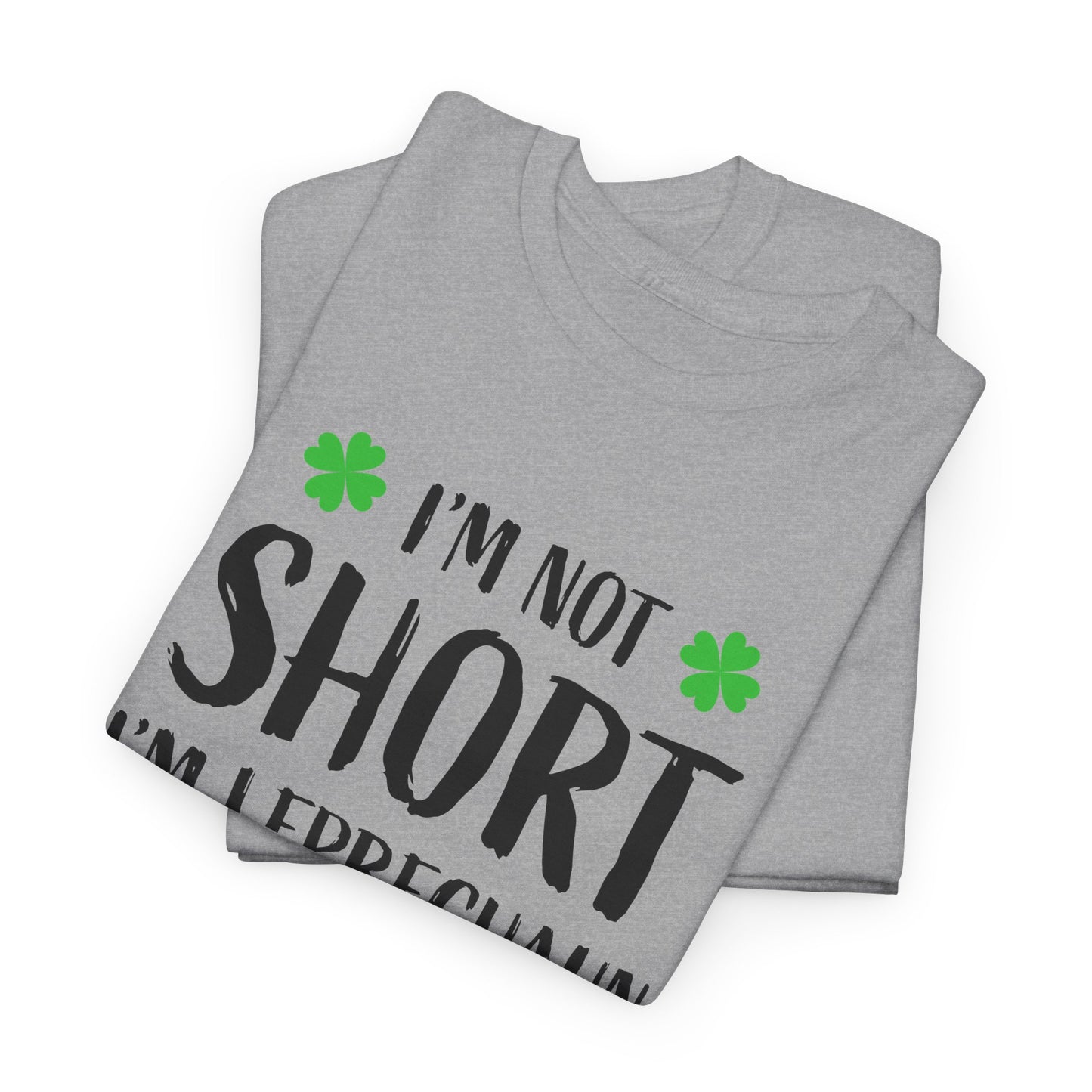 Leprechaun Size Unisex Heavy Cotton Tee