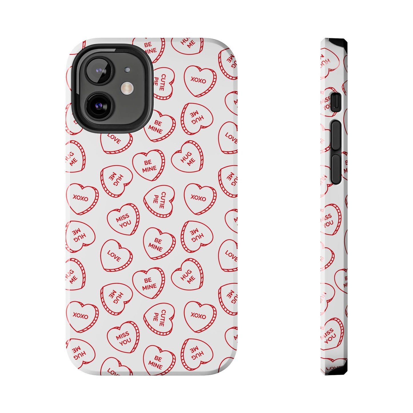 Candy Hearts Tough Phone Cases