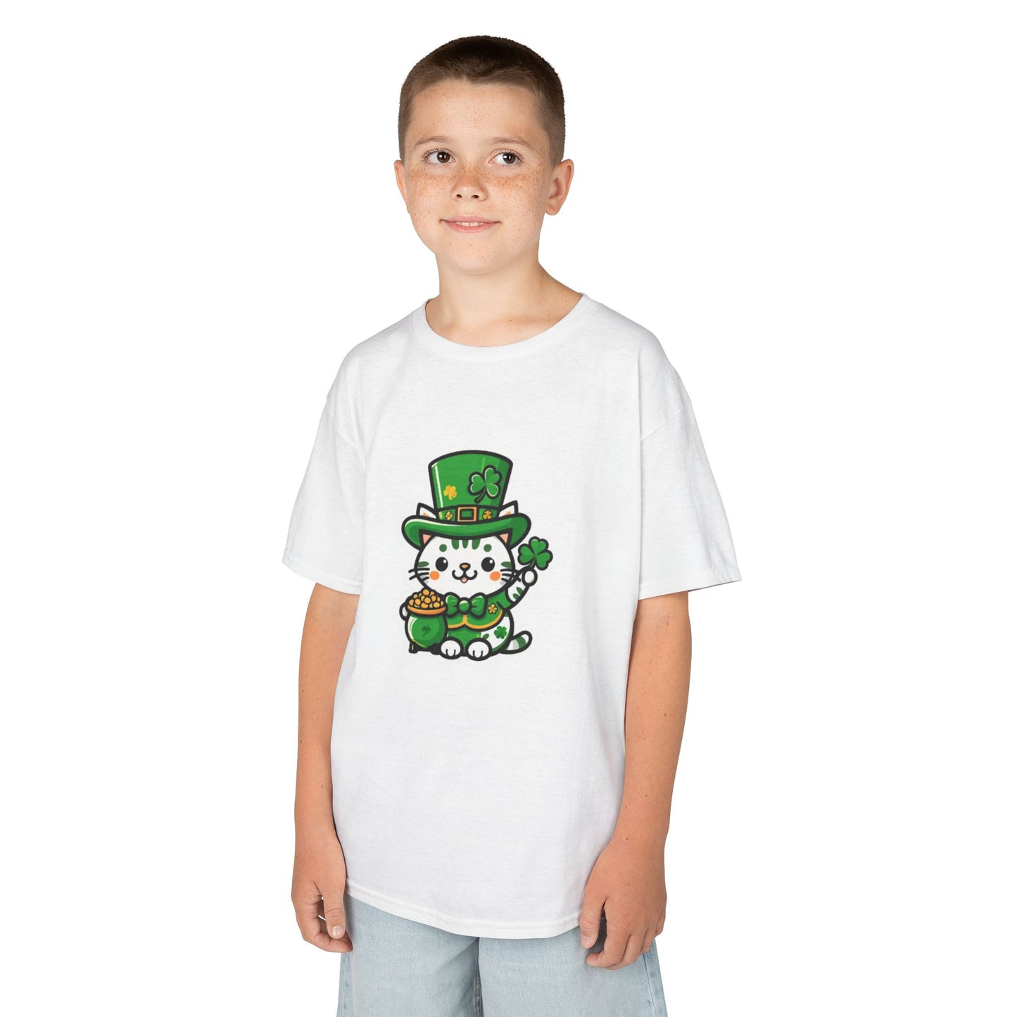 Clover Kitty Kids Heavy Cotton™ Tee