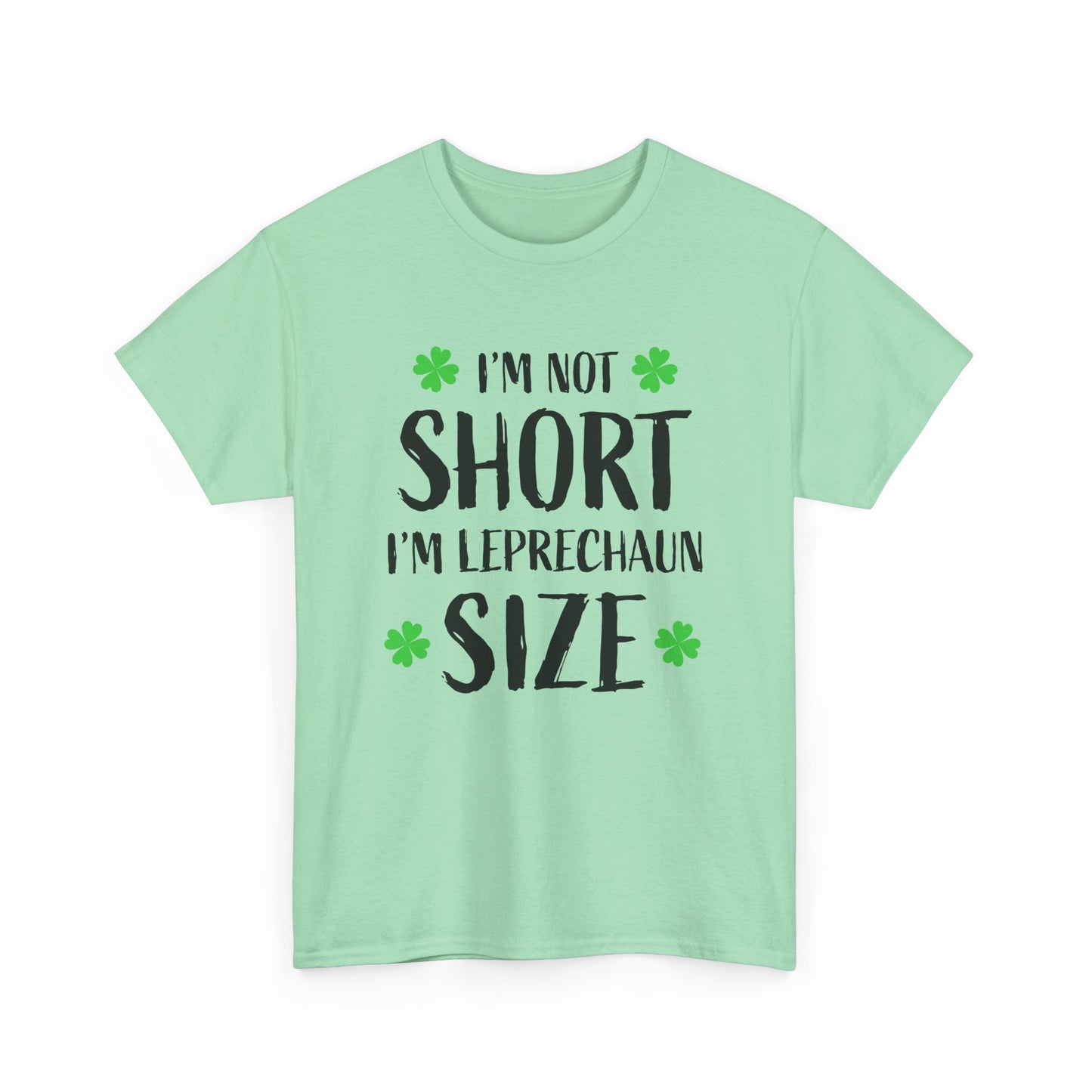 Leprechaun Size Unisex Heavy Cotton Tee