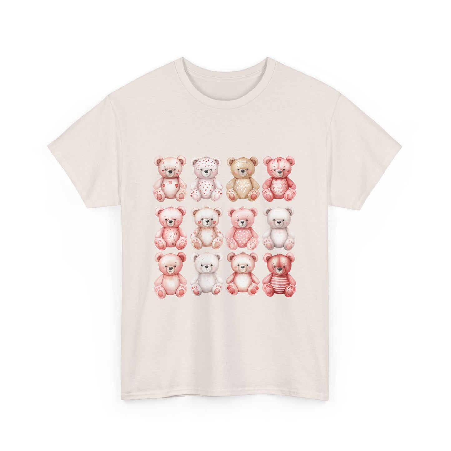 Teddy Bear Party - Valentine's Day Unisex Heavy Cotton Tee