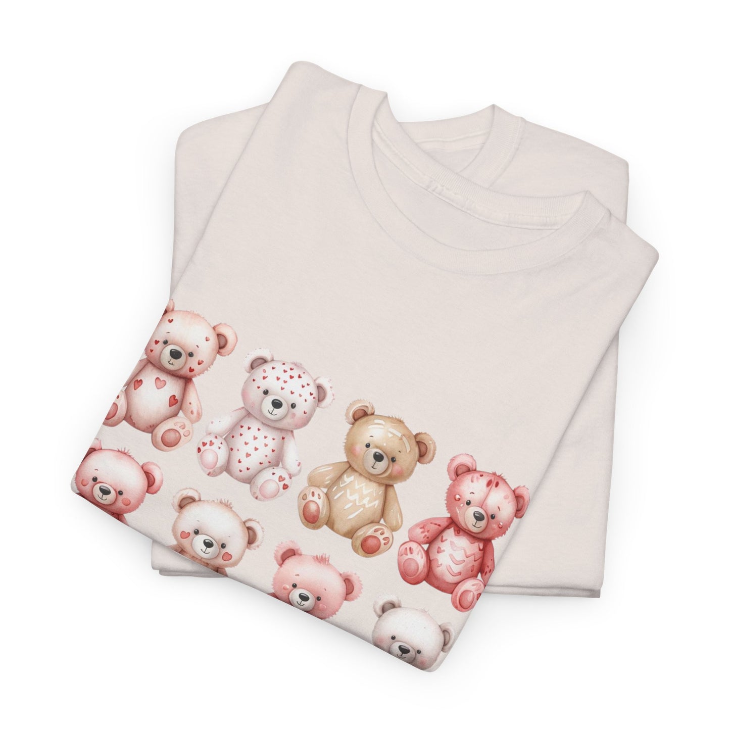 Teddy Bear Party - Valentine's Day Unisex Heavy Cotton Tee