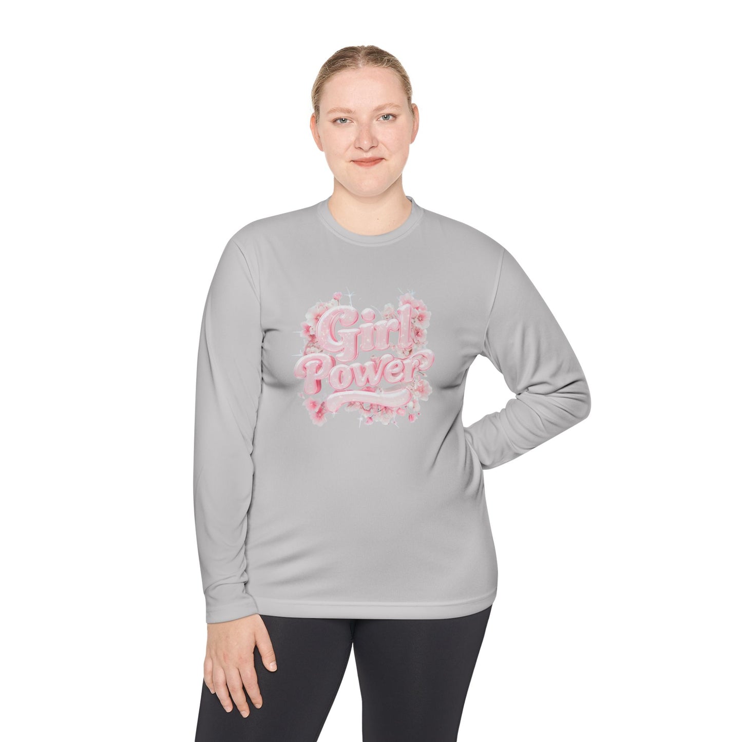 Girl Power Unisex Lightweight Long Sleeve Tee