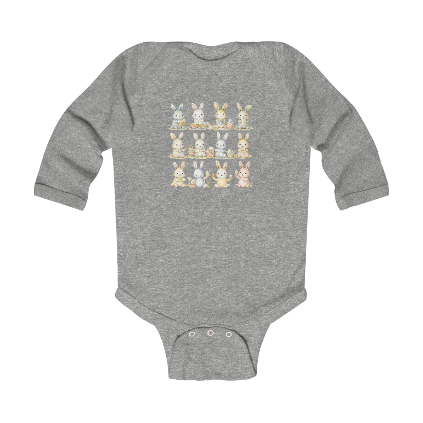 Bunny Picnic Infant Long Sleeve Bodysuit