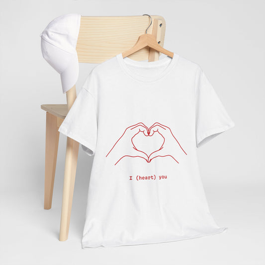 I (heart) You Unisex Heavy Cotton Tee