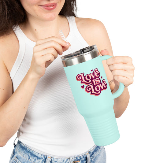 Love is Love Insulated Travel Mug, 40oz