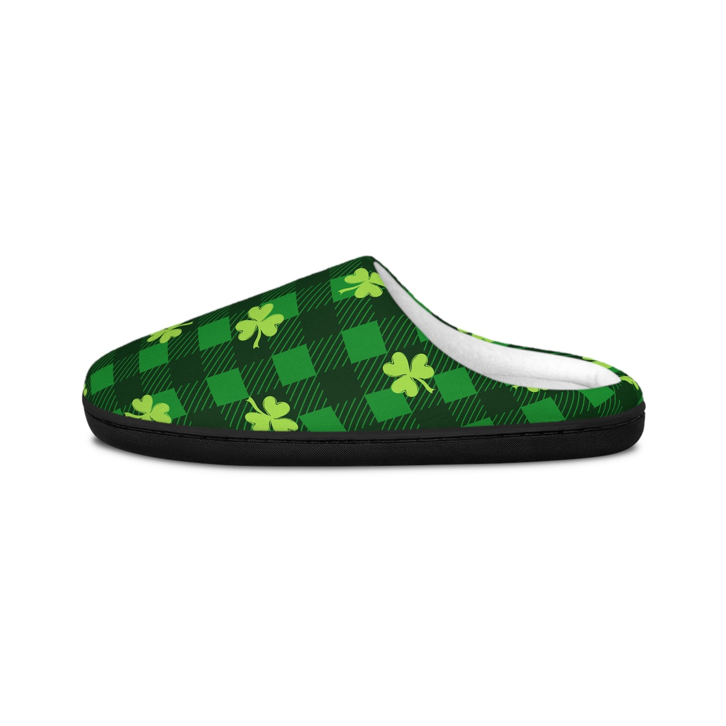 Shamrock Plaid Women's Indoor Slippers