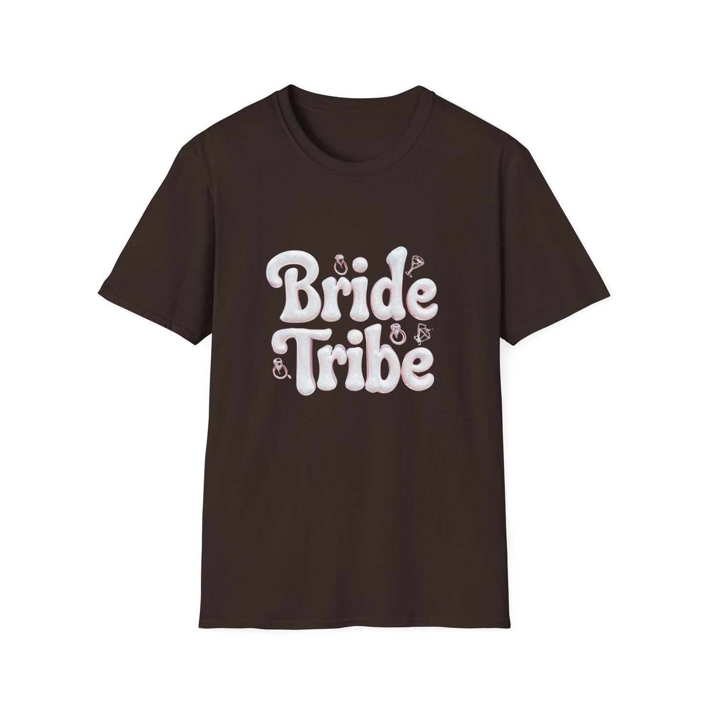 Pearl Cloud - Bride Tribe Unisex Softstyle T-Shirt