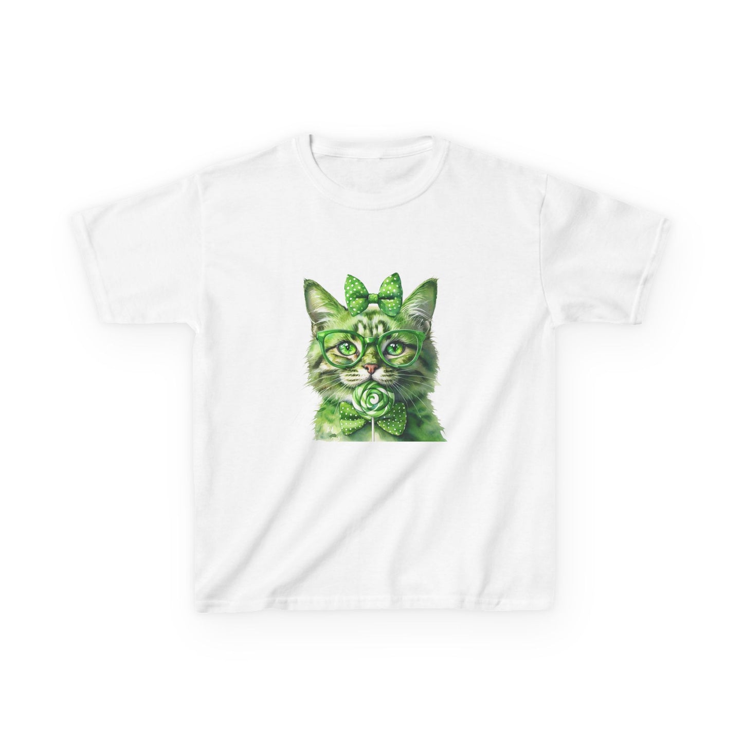 Purrfect Luck Kids Heavy Cotton™ Tee