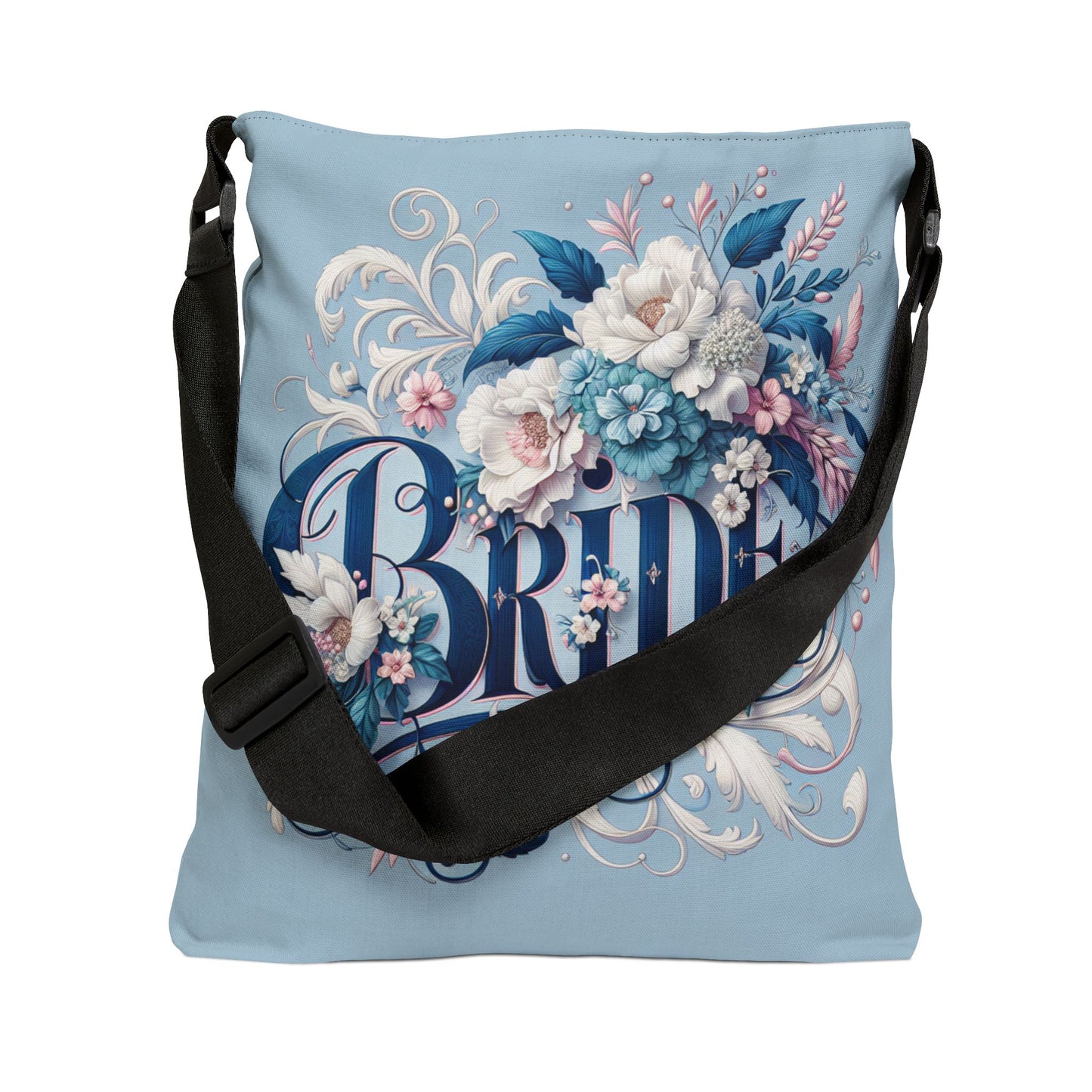 Your Something Blue Adjustable Tote Bag (AOP)