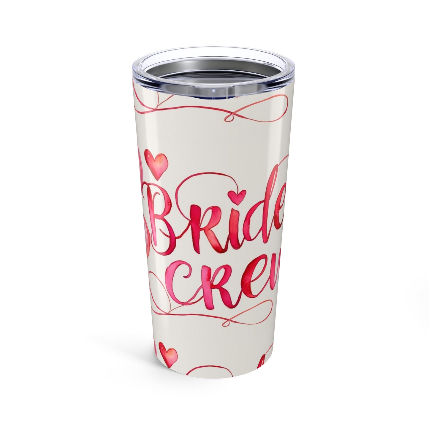 Bride Crew Watercolor Tumbler 20oz