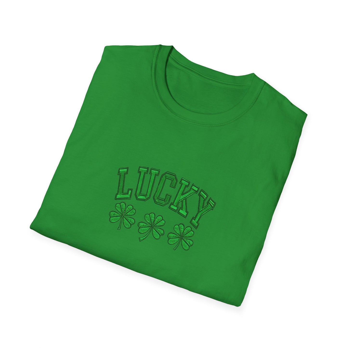 Lucky (print) Unisex Softstyle T-Shirt