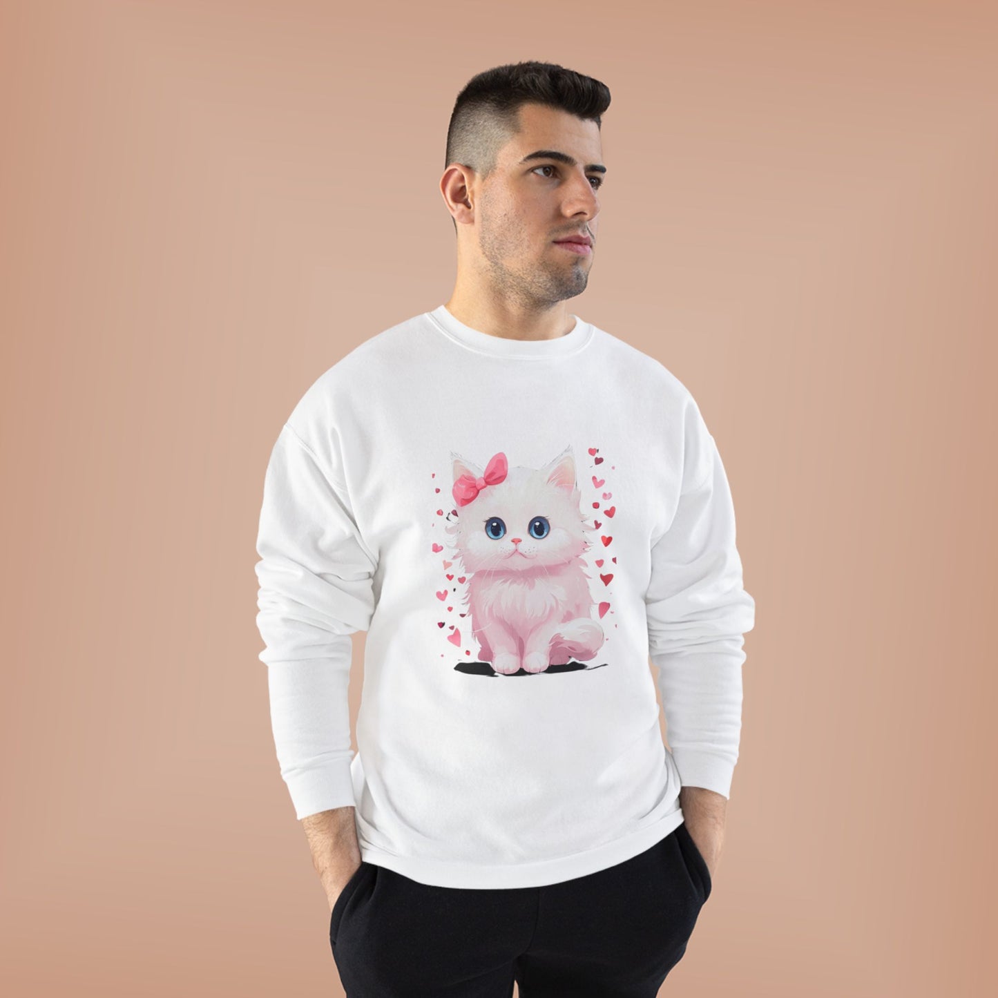 Purr-fect Unisex EcoSmart® Crewneck Sweatshirt