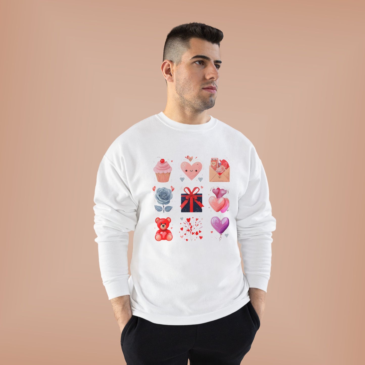 Valentine's Party Unisex EcoSmart® Crewneck Sweatshirt