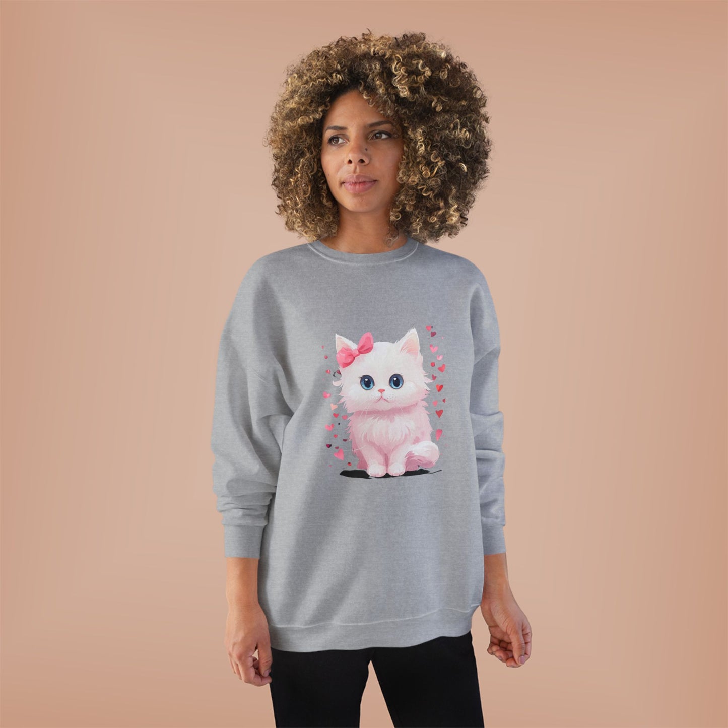 Purr-fect Unisex EcoSmart® Crewneck Sweatshirt