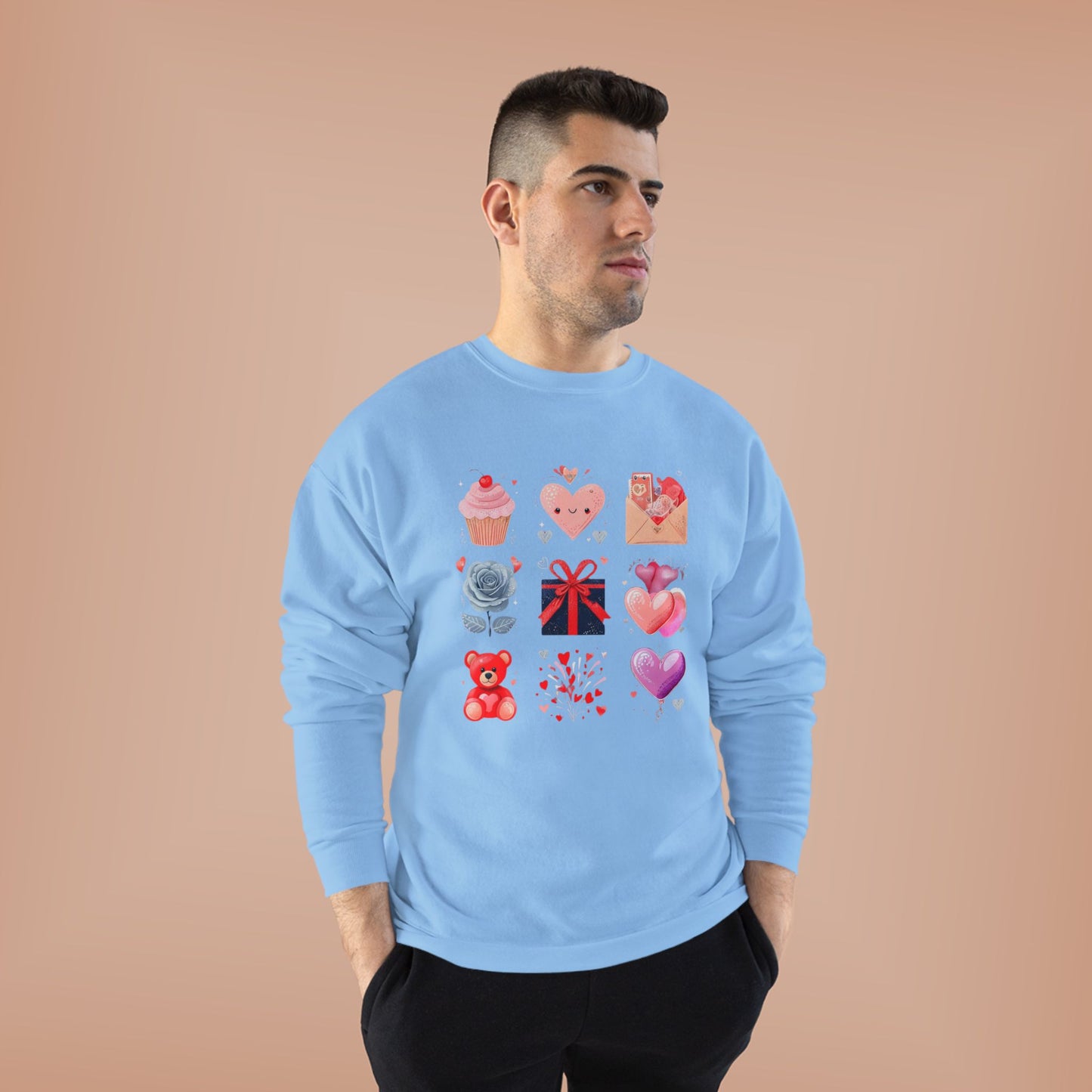 Valentine's Party Unisex EcoSmart® Crewneck Sweatshirt