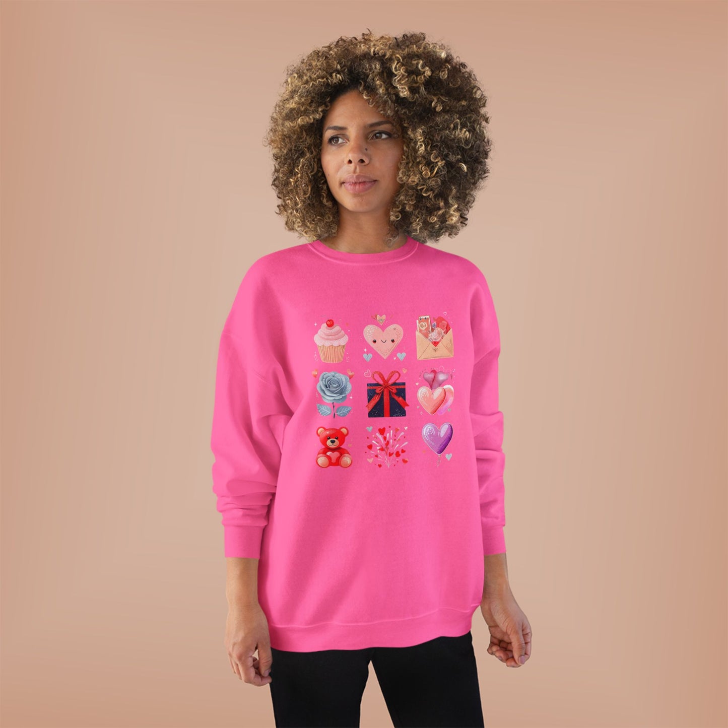 Valentine's Party Unisex EcoSmart® Crewneck Sweatshirt