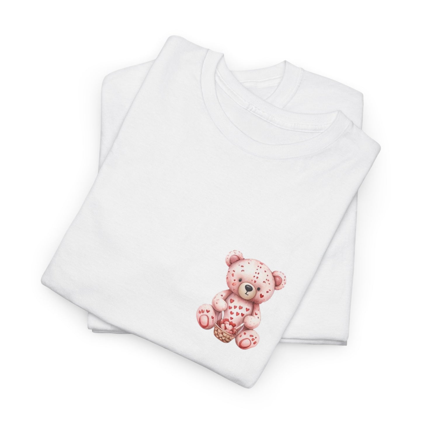 Teddy Bear Picnic (Front & Back Print) Unisex Heavy Cotton Tee