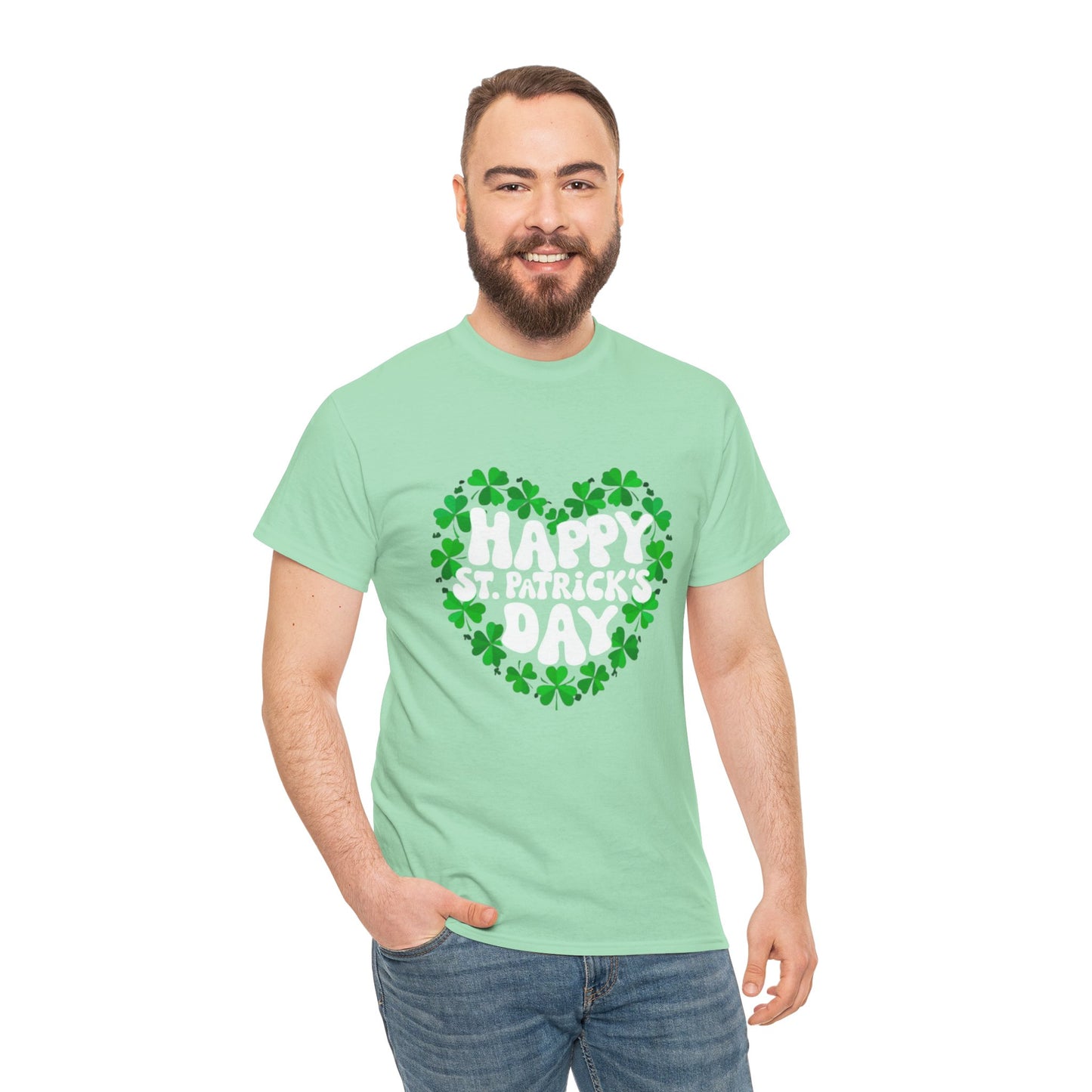 Shamrock Star Unisex Heavy Cotton Tee