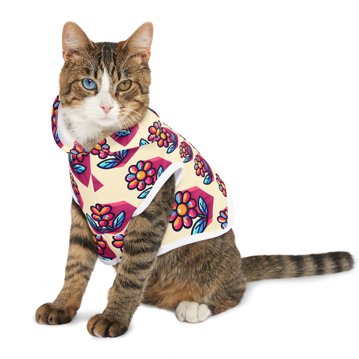 Starburst Flower Pet Hoodie (Dog or Cat)