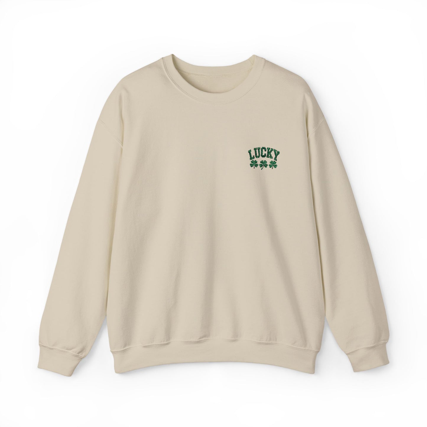 Lucky (embroidered) Unisex Heavy Blend™ Crewneck Sweatshirt