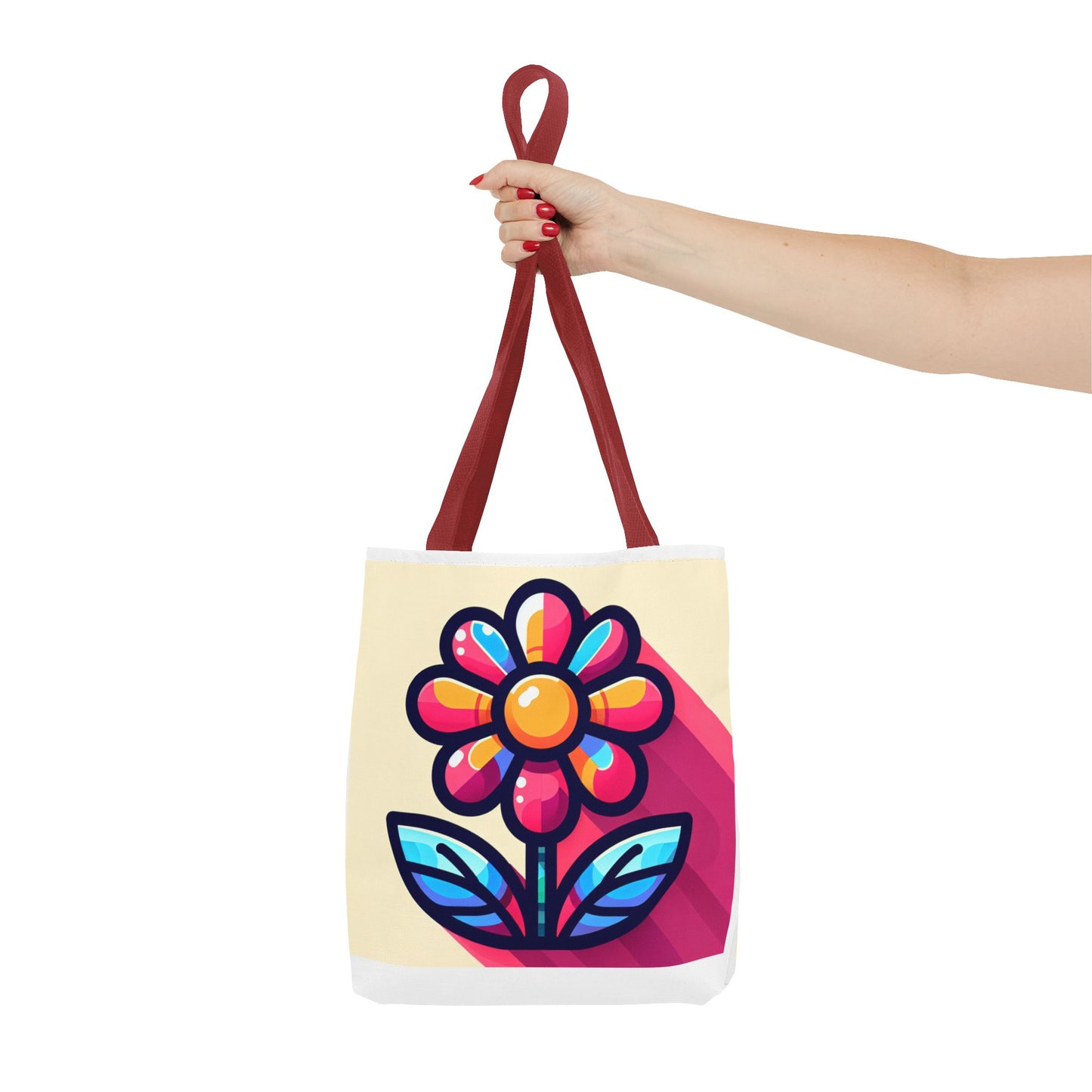 Starburst Flower Tote Bag