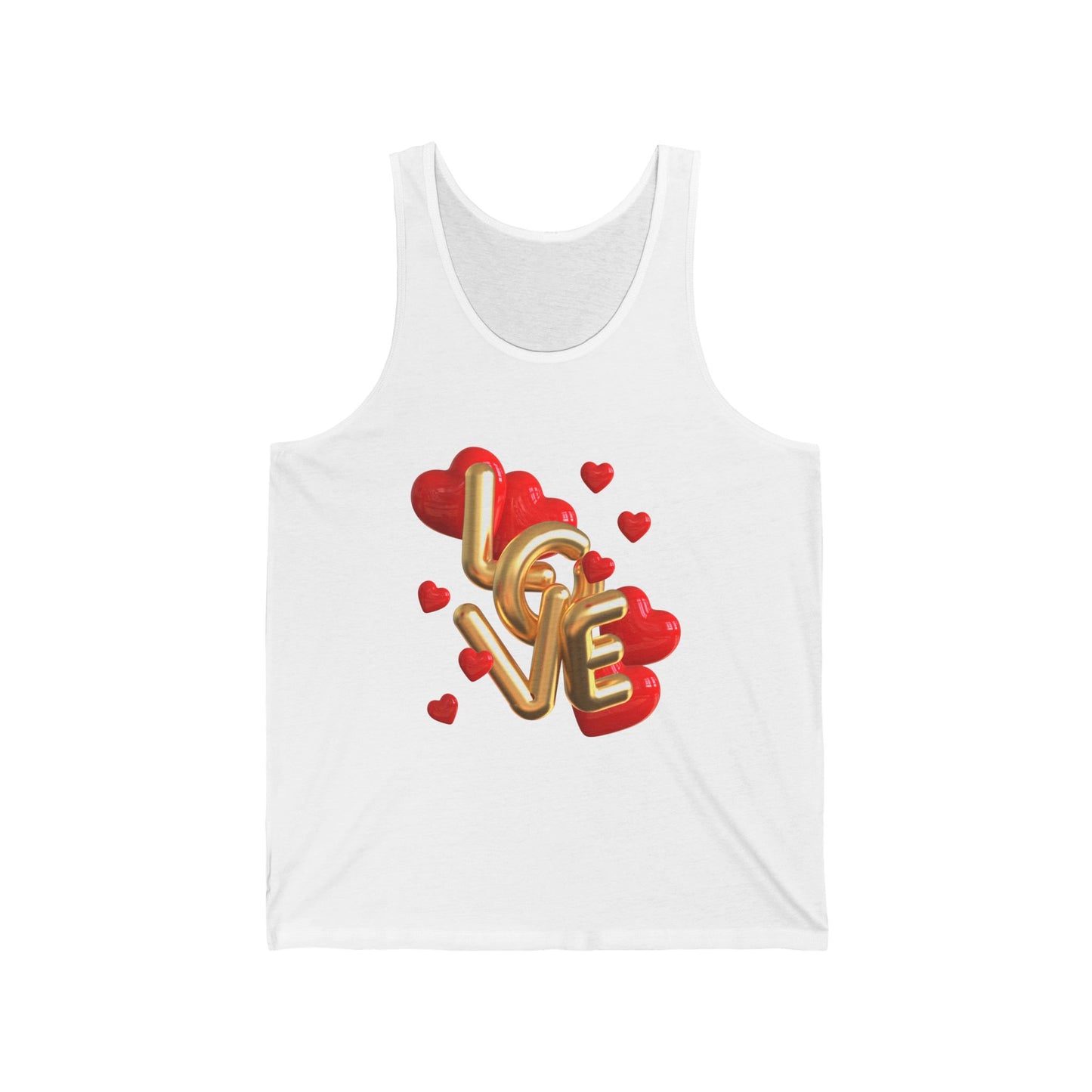 Inflatable Love Unisex Jersey Tank