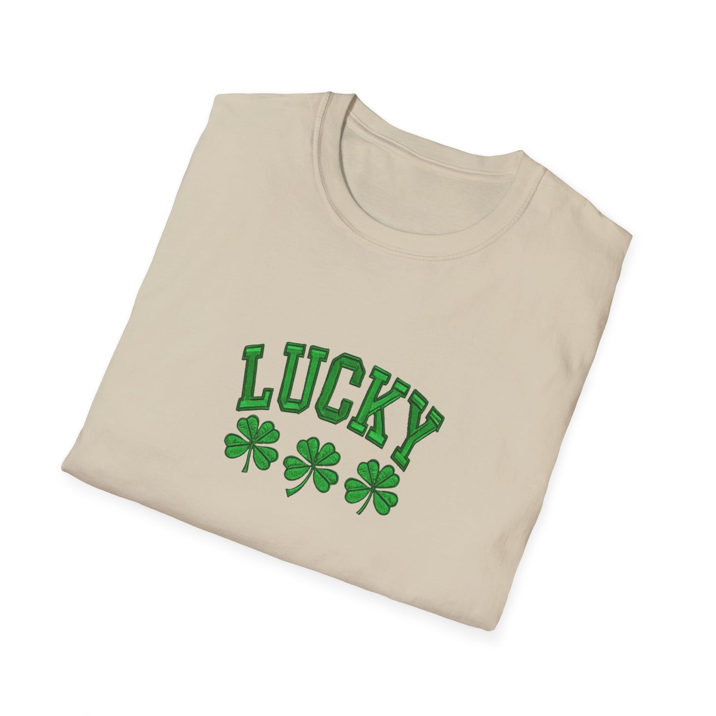 Lucky (print) Unisex Softstyle T-Shirt