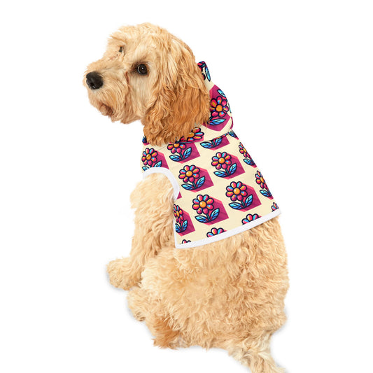 Starburst Flower Pet Hoodie (Dog or Cat)