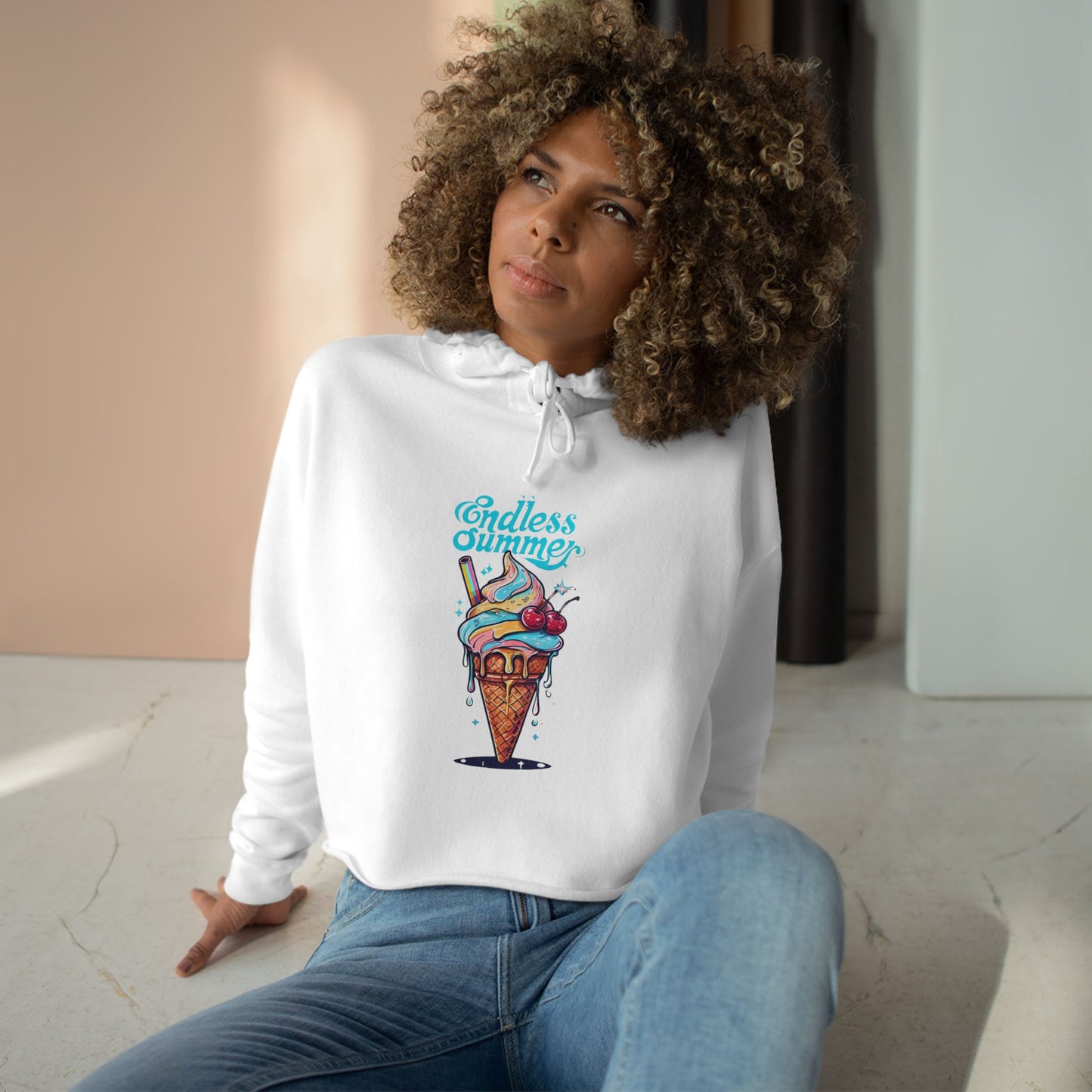 Endless Summer Crop Hoodie