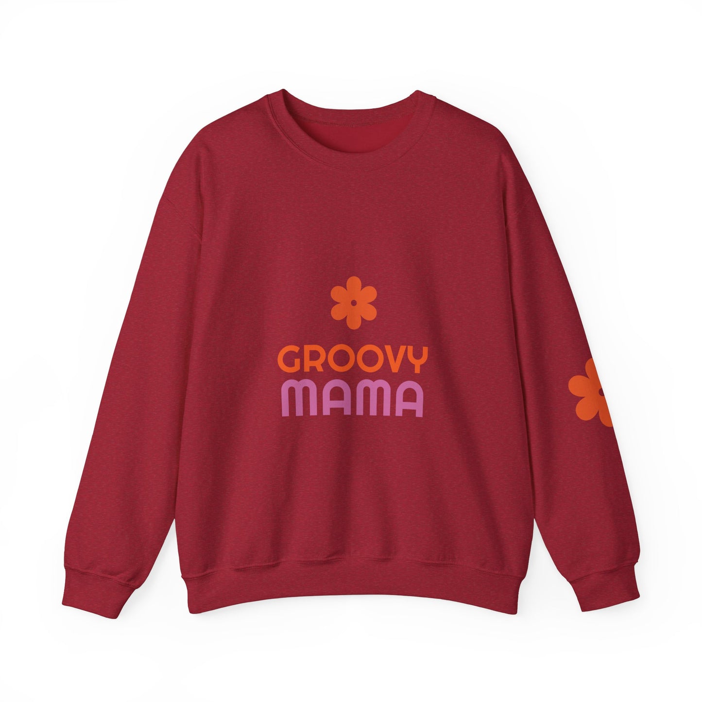 Groovy Mama Heavy Blend™ Crewneck Sweatshirt