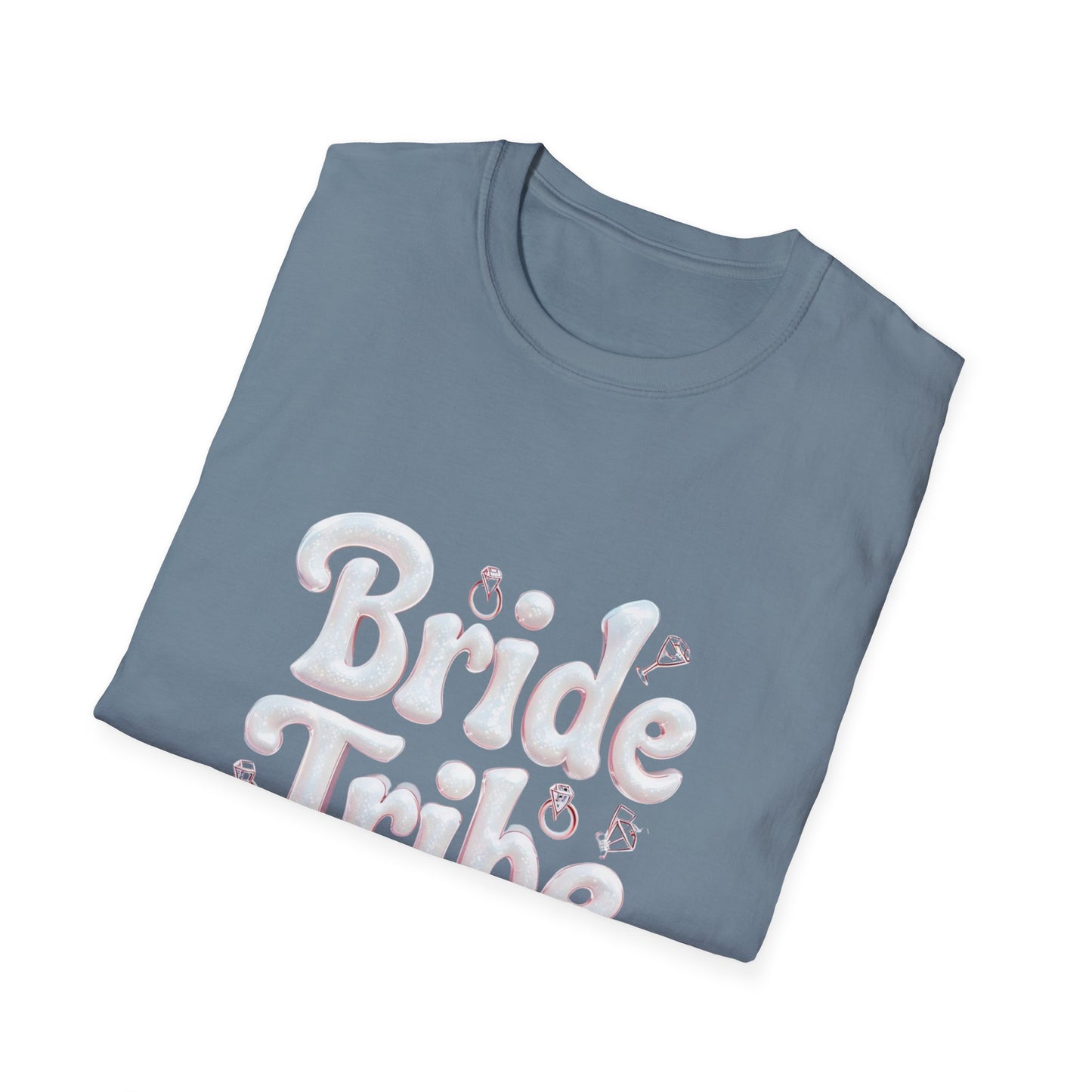 Pearl Cloud - Bride Tribe Unisex Softstyle T-Shirt