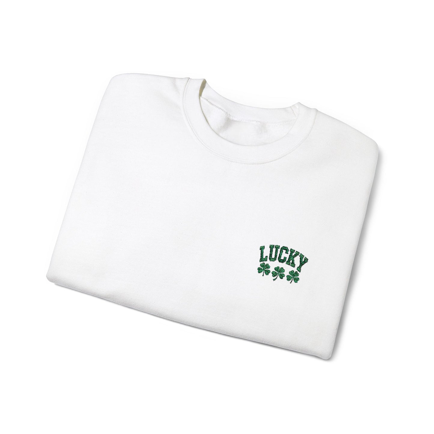 Lucky (embroidered) Unisex Heavy Blend™ Crewneck Sweatshirt