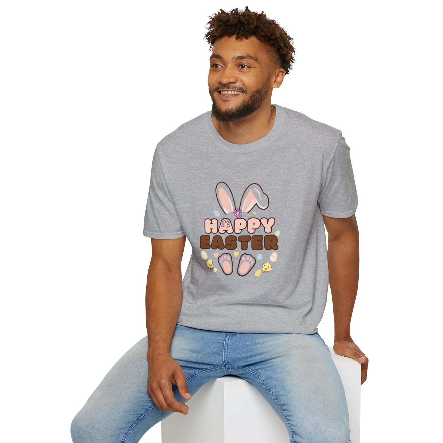 Happy Easter Unisex Softstyle T-Shirt