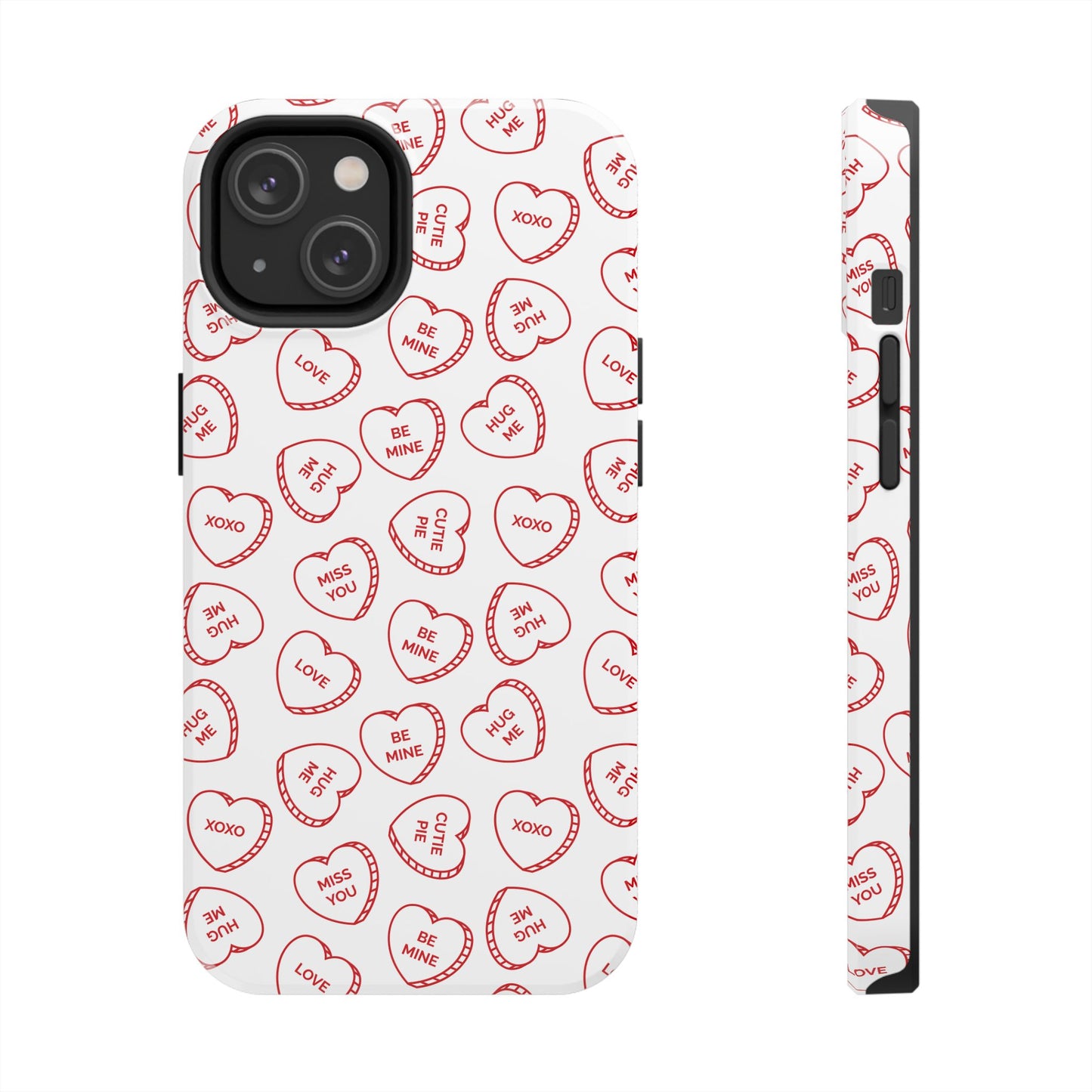 Candy Hearts Tough Phone Cases