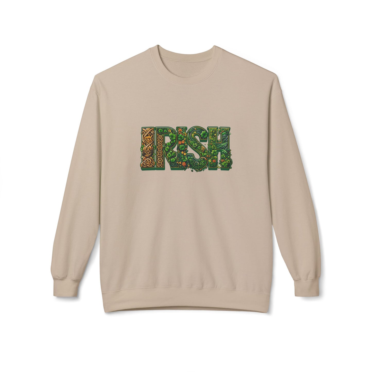 IRISH Unisex Midweight Softstyle Fleece Crewneck Sweatshirt