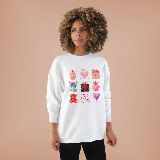 Valentine's Party Unisex EcoSmart® Crewneck Sweatshirt