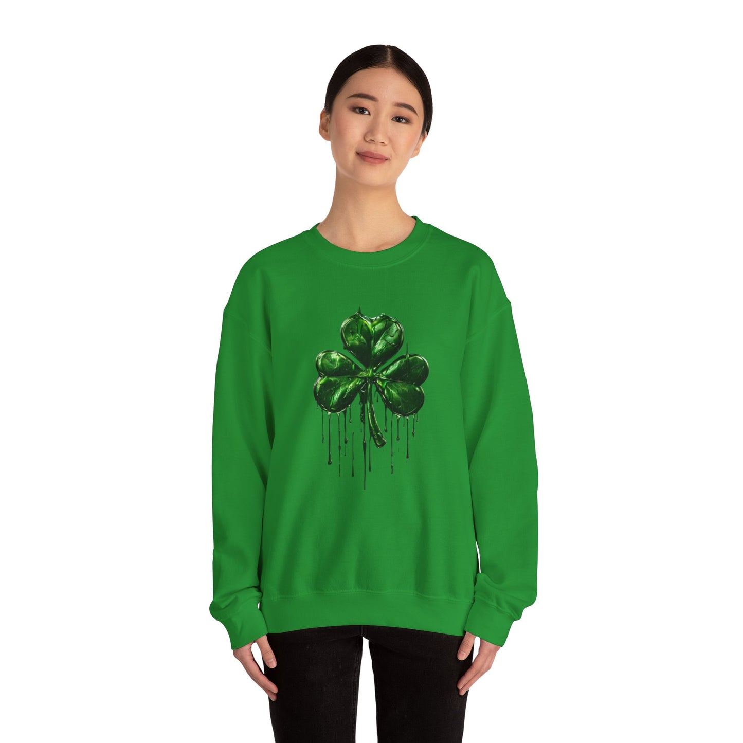 Gilded in Green Unisex Heavy Blend™ Crewneck Sweatshirt