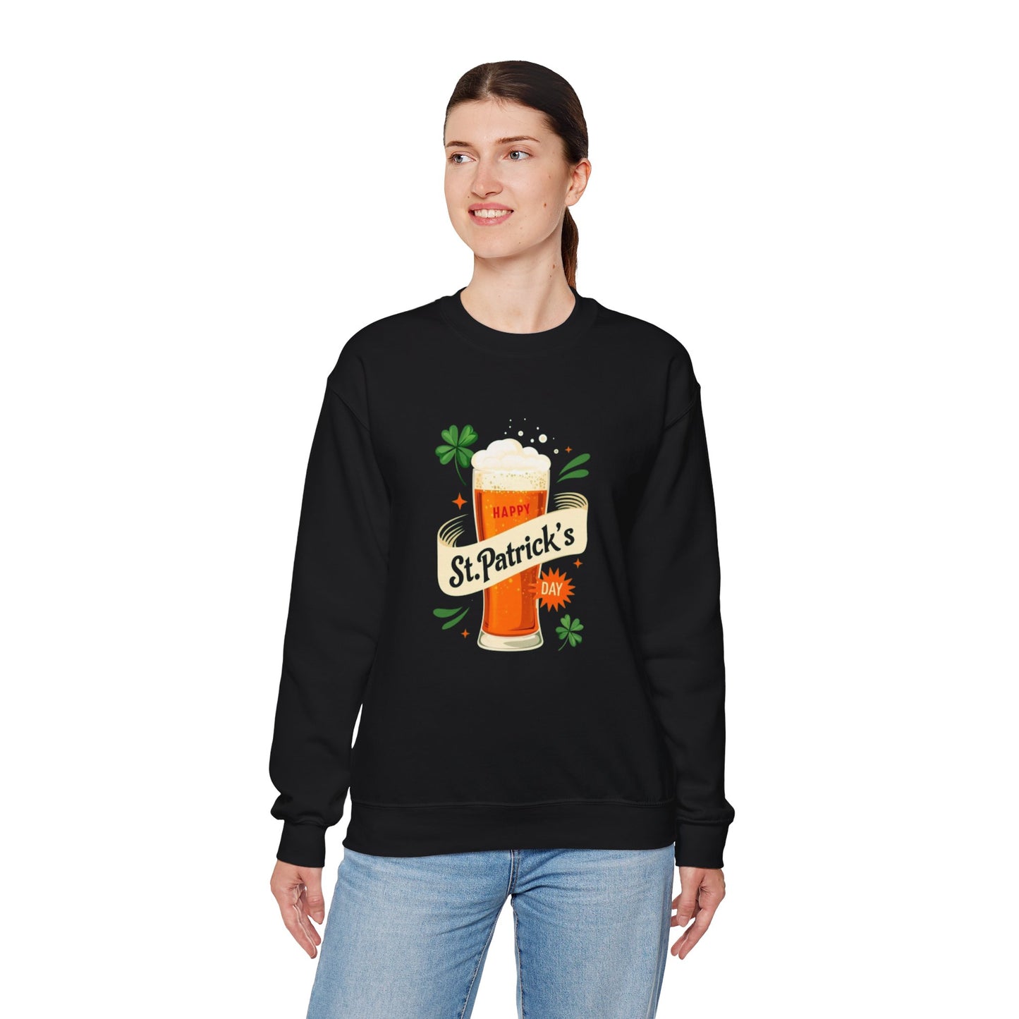 Irish You Were Beer Unisex Heavy Blend™ Crewneck Sweatshirt