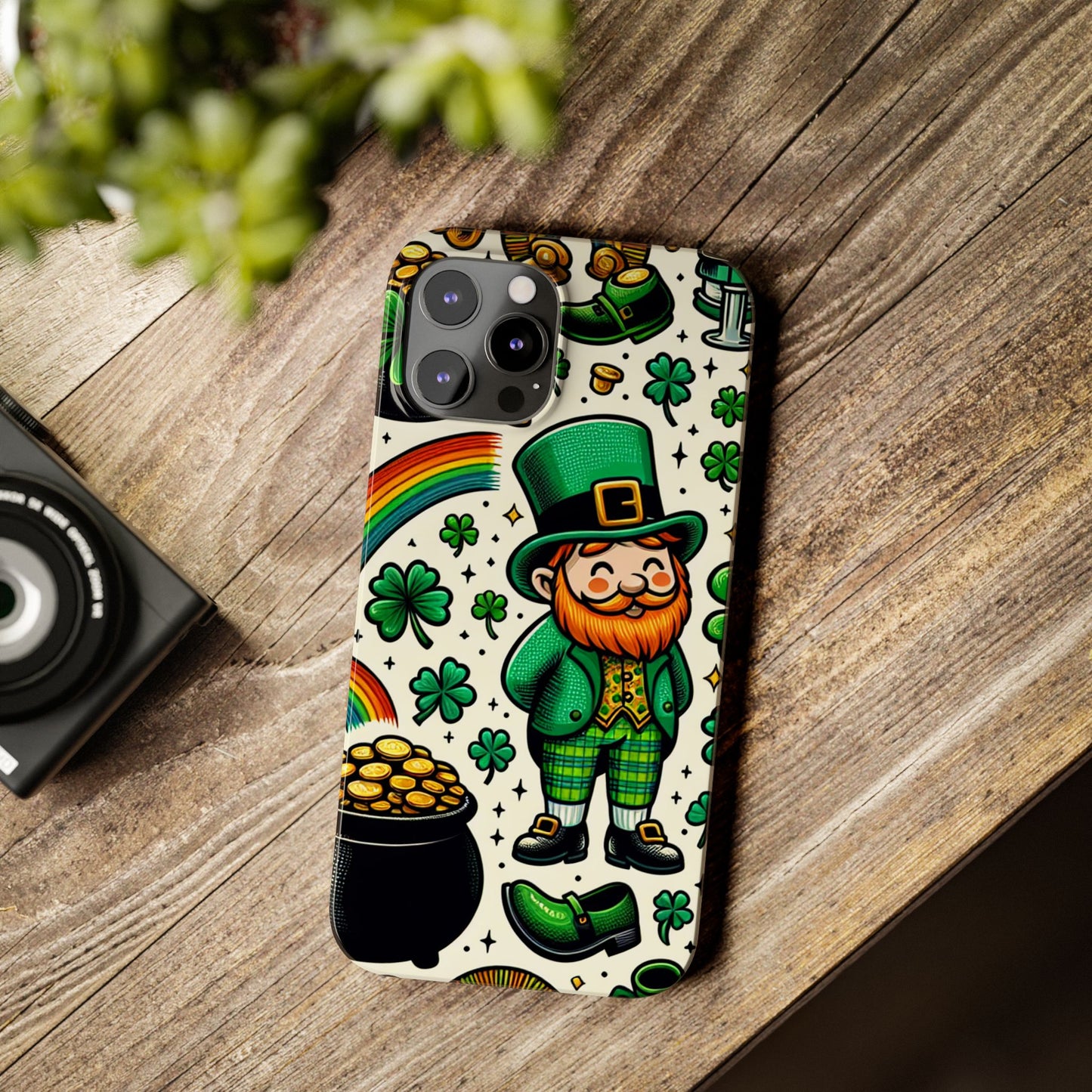 Feeling Extra Lucky Slim Phone Cases