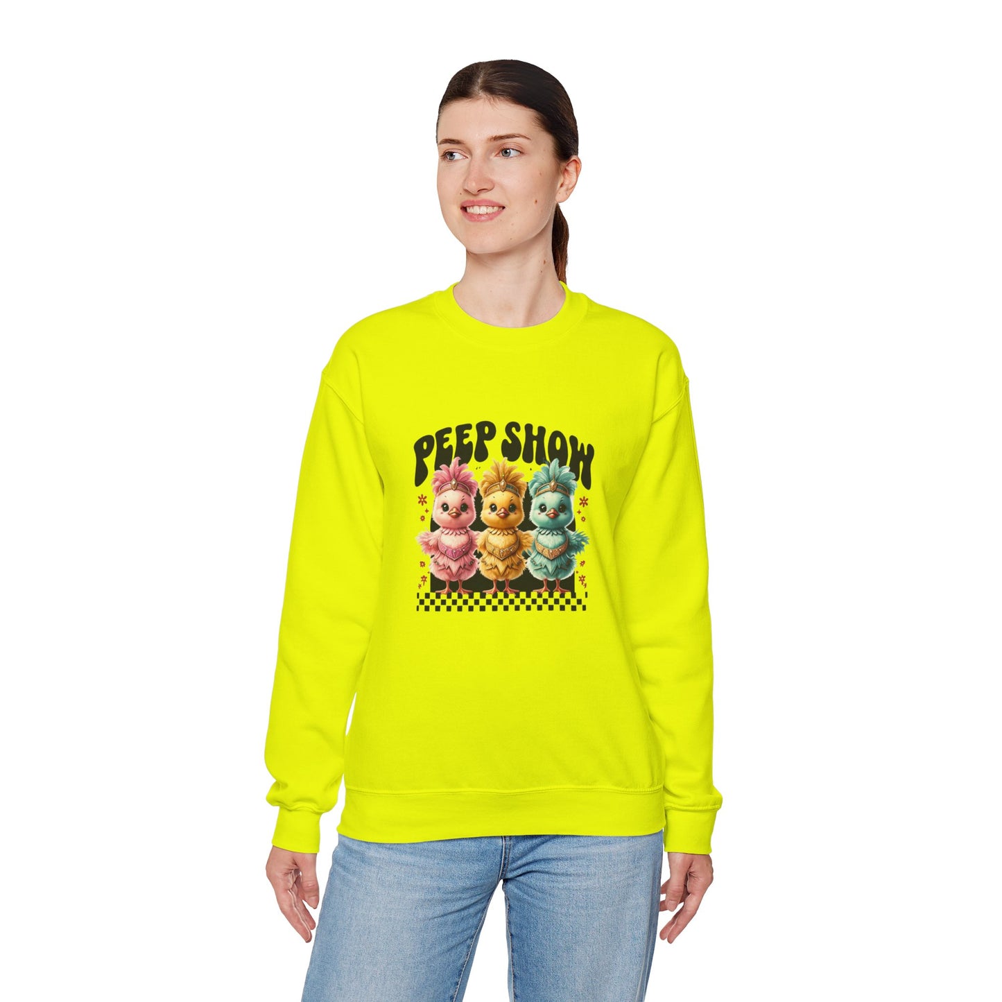 Peep Show Unisex Heavy Blend™ Crewneck Sweatshirt