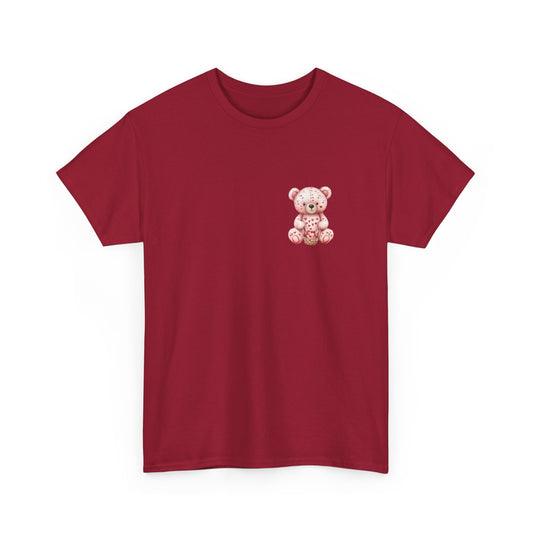 Teddy Bear Picnic (Front & Back Print) Unisex Heavy Cotton Tee