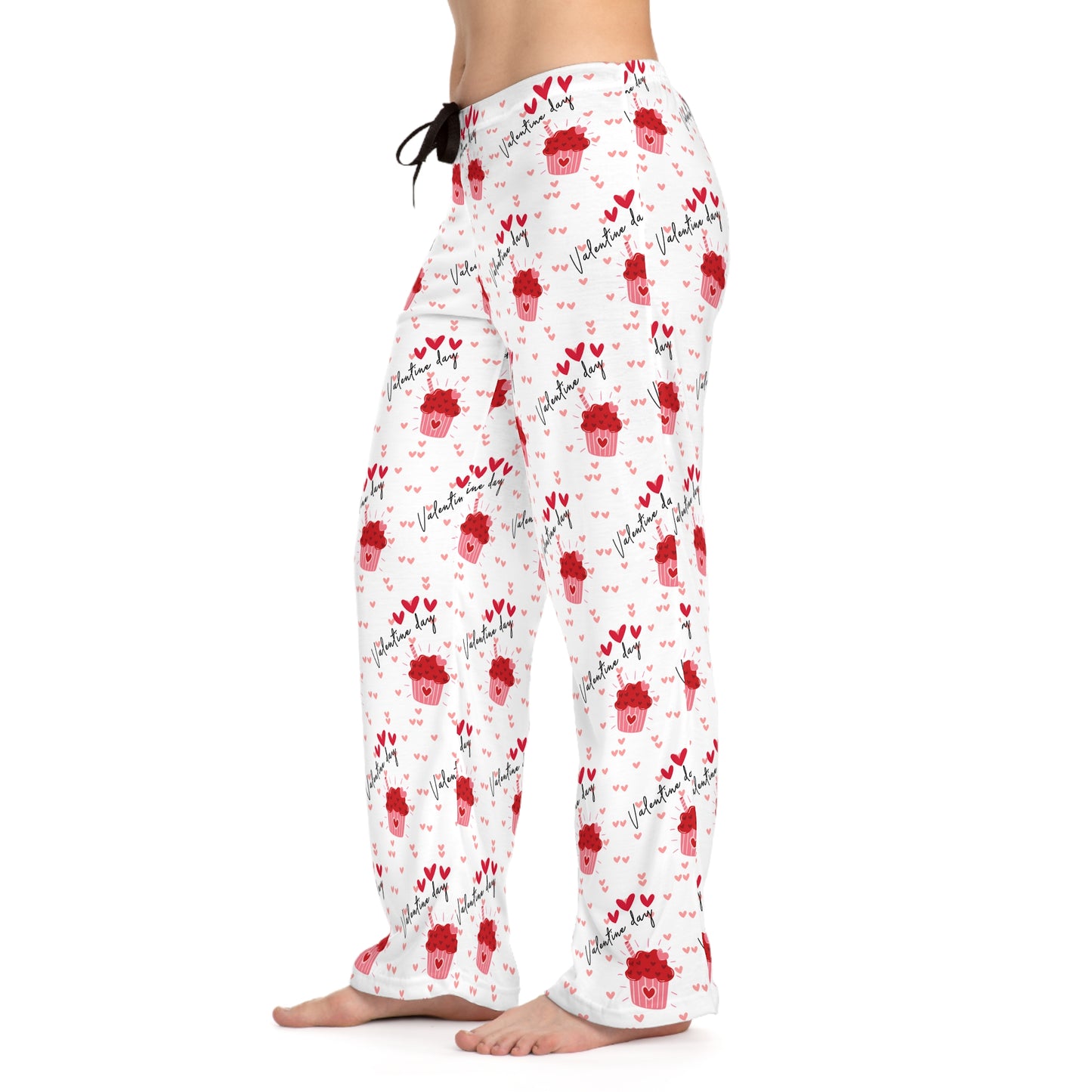 Valentine's Day Sweets Women's Pajama Pants (AOP)