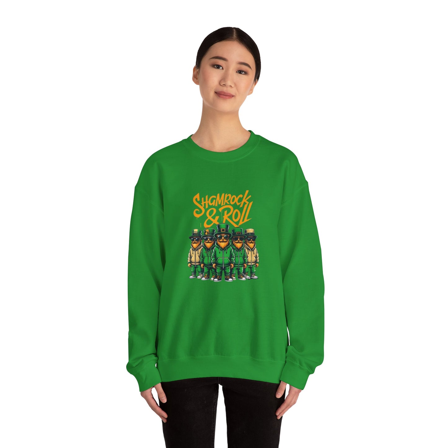 Shamrock & Roll Unisex Heavy Blend™ Crewneck Sweatshirt