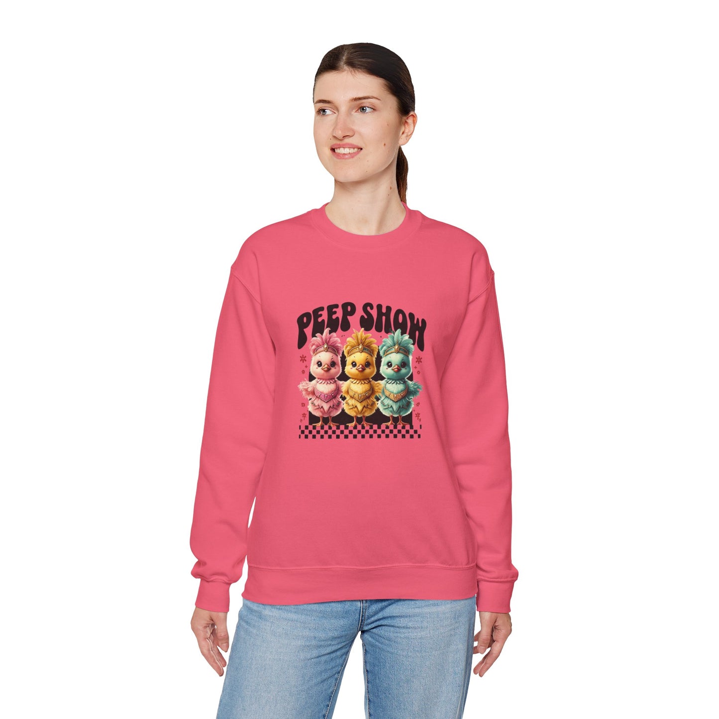 Peep Show Unisex Heavy Blend™ Crewneck Sweatshirt