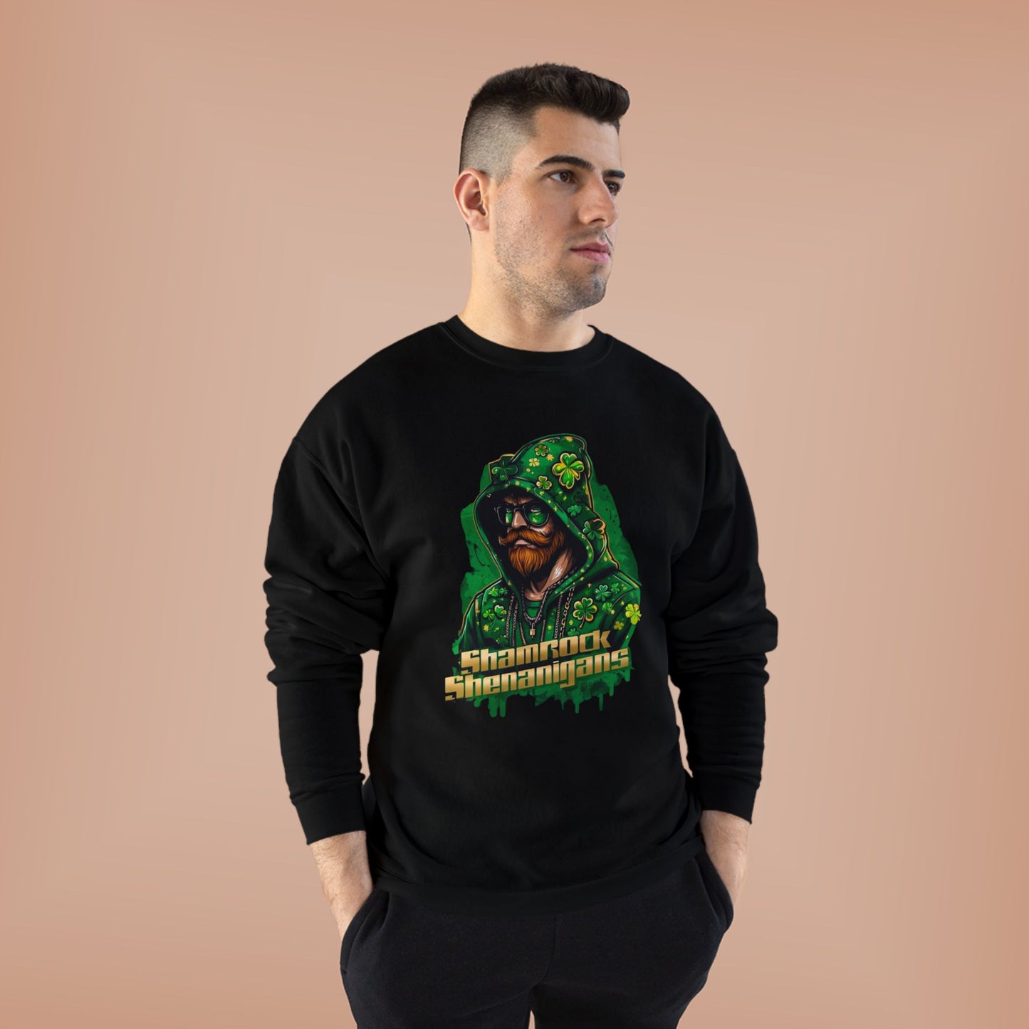 Shamrock Shenanigans Unisex EcoSmart® Crewneck Sweatshirt